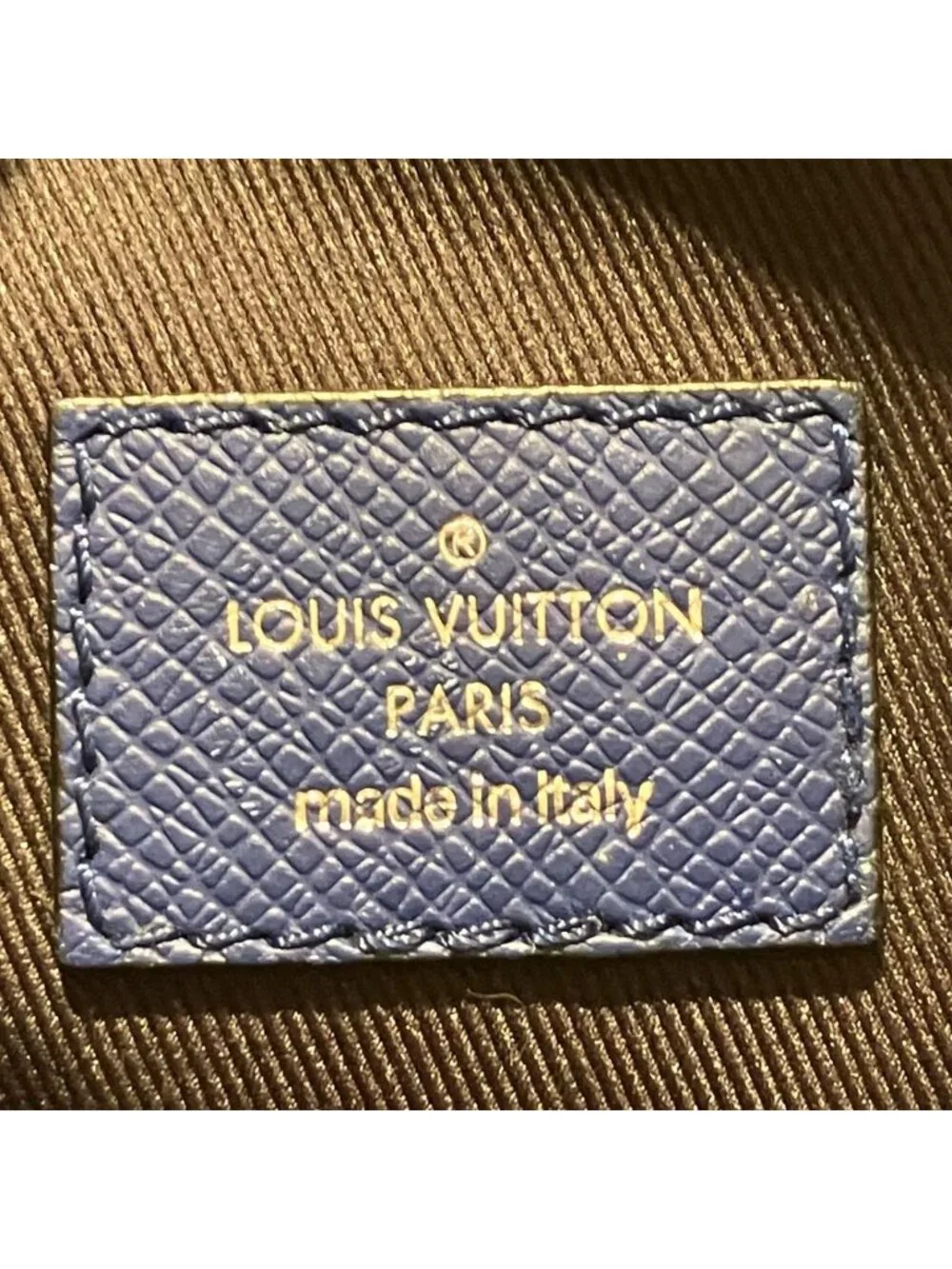 Louis Vuitton Taigarama Outdoor Messenger Shoulder Bag Leather